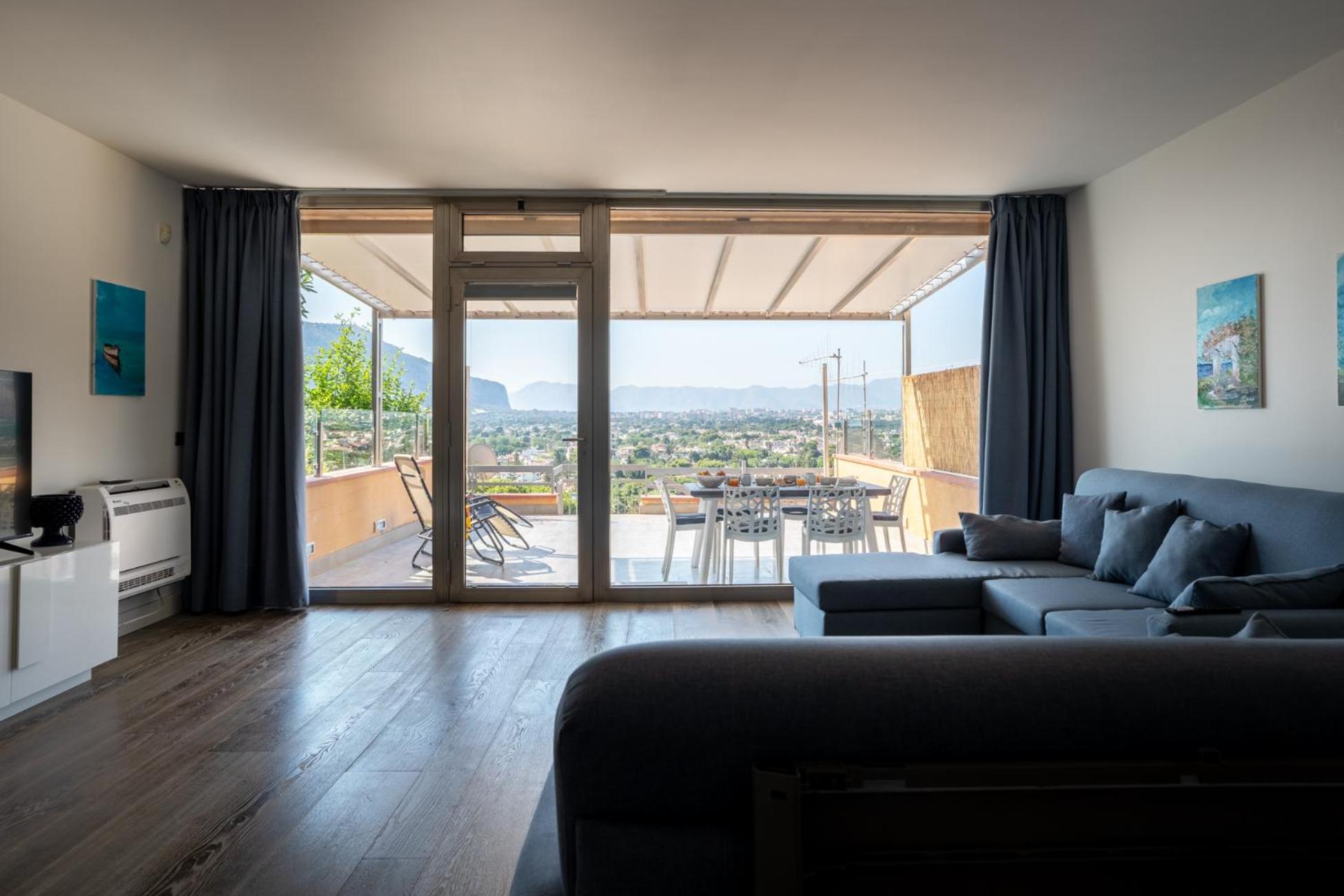 Lollo's Terrace Panoramic View Palermo
